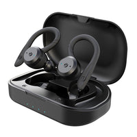 Davy | Auriculares Deportivos Inalámbricos Impermeables Vega – 20 Horas de Reproducción | Bluetooth 5.0, IPX7 para Natación y Fitness