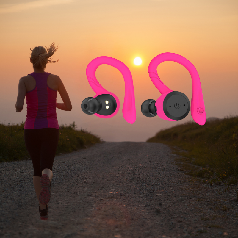 Davy | Vega - Waterproof Wireless Sport Earbuds with 20 Hours Playtime