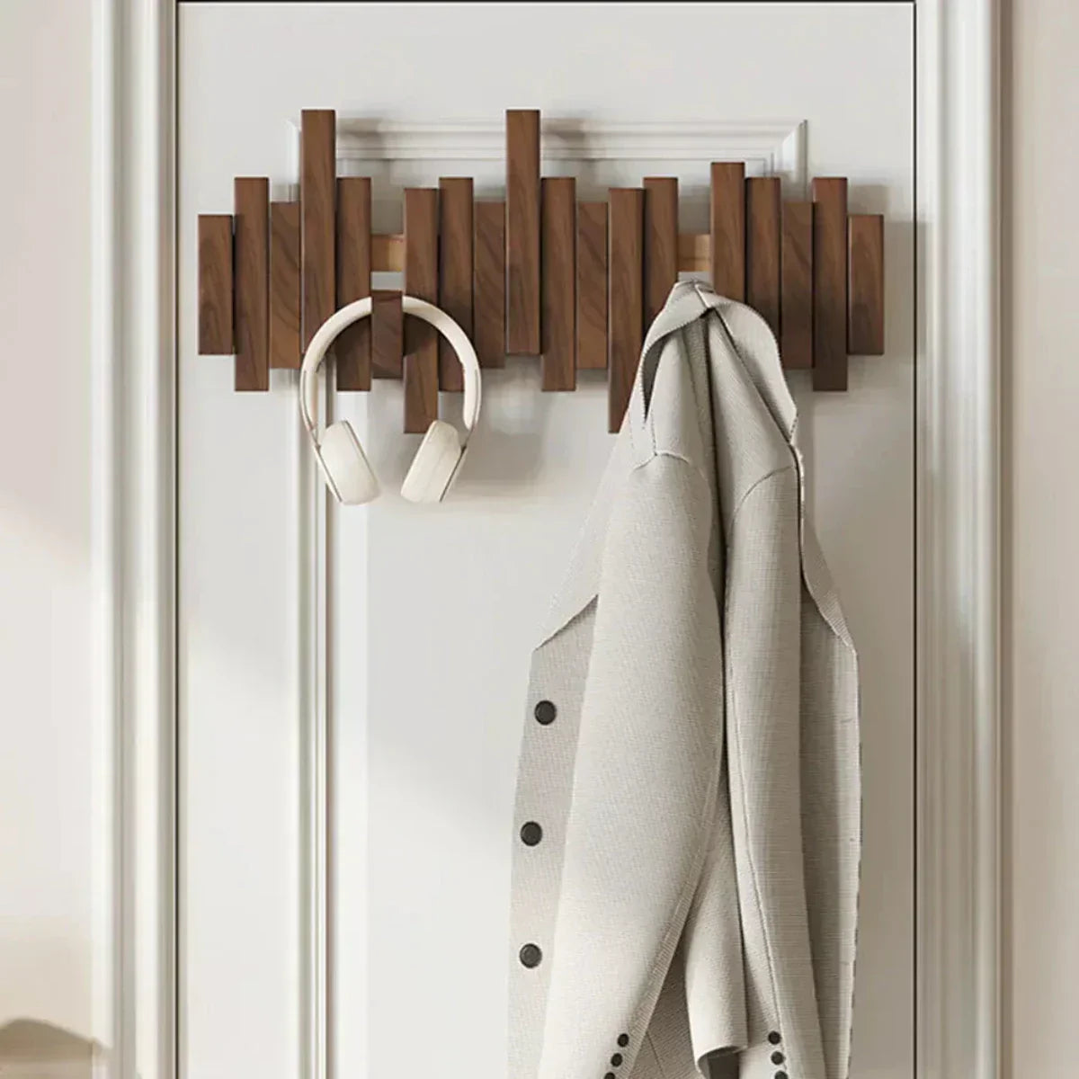 Davy | Wall Hook Made of Piano Wood
