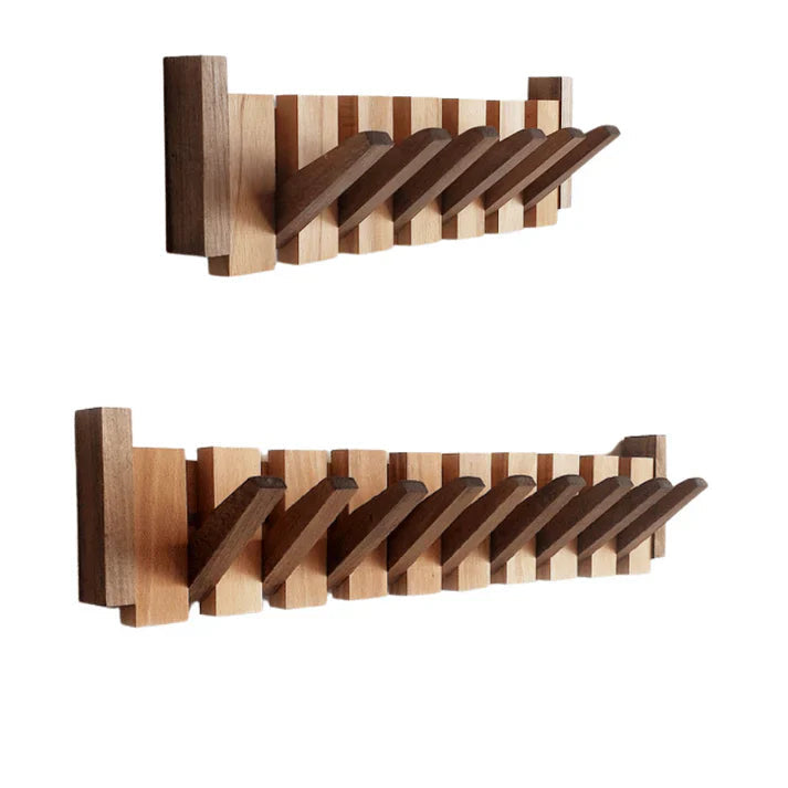 Davy | Wall Mounted Coat Rack with Piano Key Design