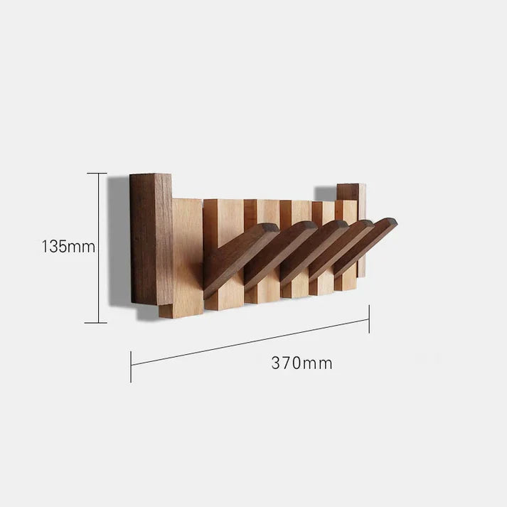 Davy | Wall Mounted Coat Rack with Piano Key Design