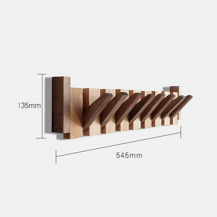 Davy | Wall Mounted Coat Rack with Piano Key Design