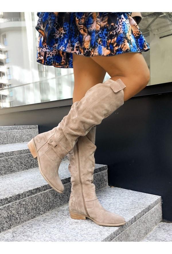 Davy | Warm Suede Boots - Cozy Winter Shoes