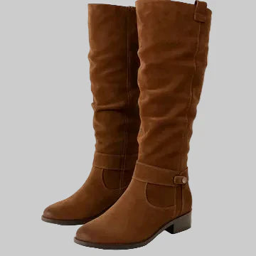 Davy | Warm Suede Boots - Cozy Winter Shoes
