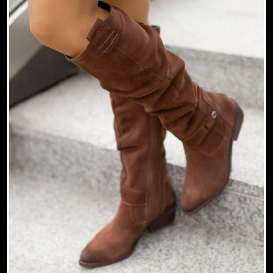 Davy | Warm Suede Boots - Cozy Winter Shoes