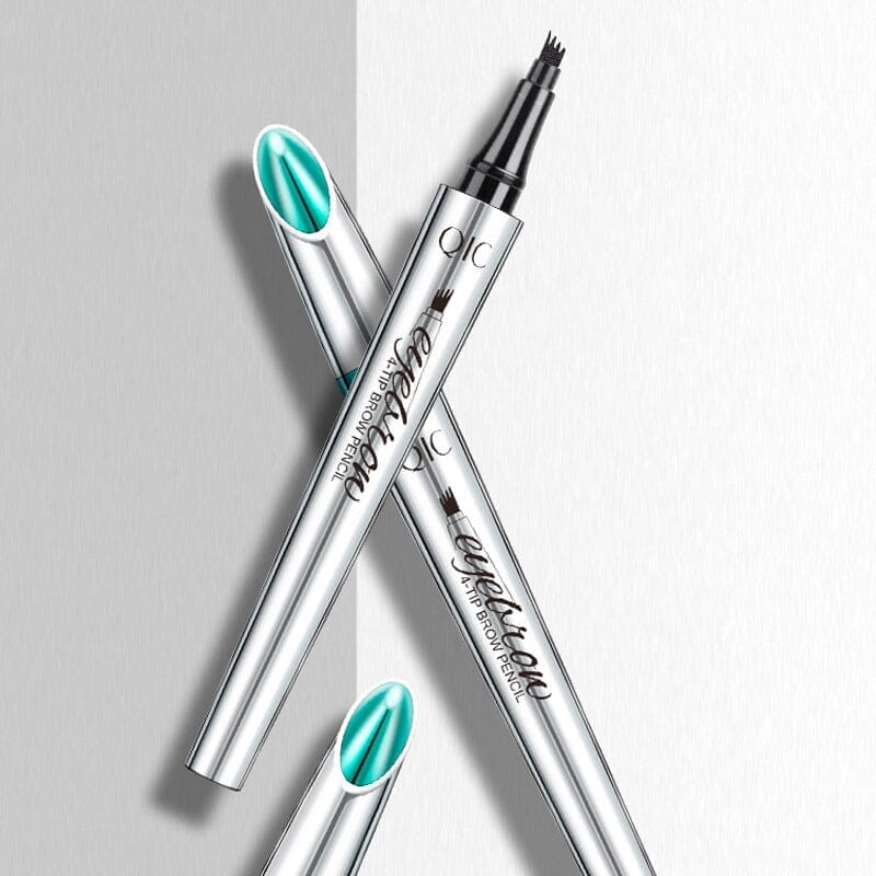 Davy | Waterproof 3D Microblading Eyebrow Pencil with 4 Fork Tips