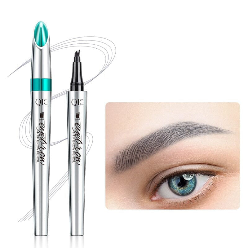 Davy | Waterproof 3D Microblading Eyebrow Pencil with 4 Fork Tips