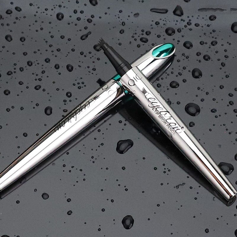 Davy | Waterproof 3D Microblading Eyebrow Pencil with 4 Fork Tips