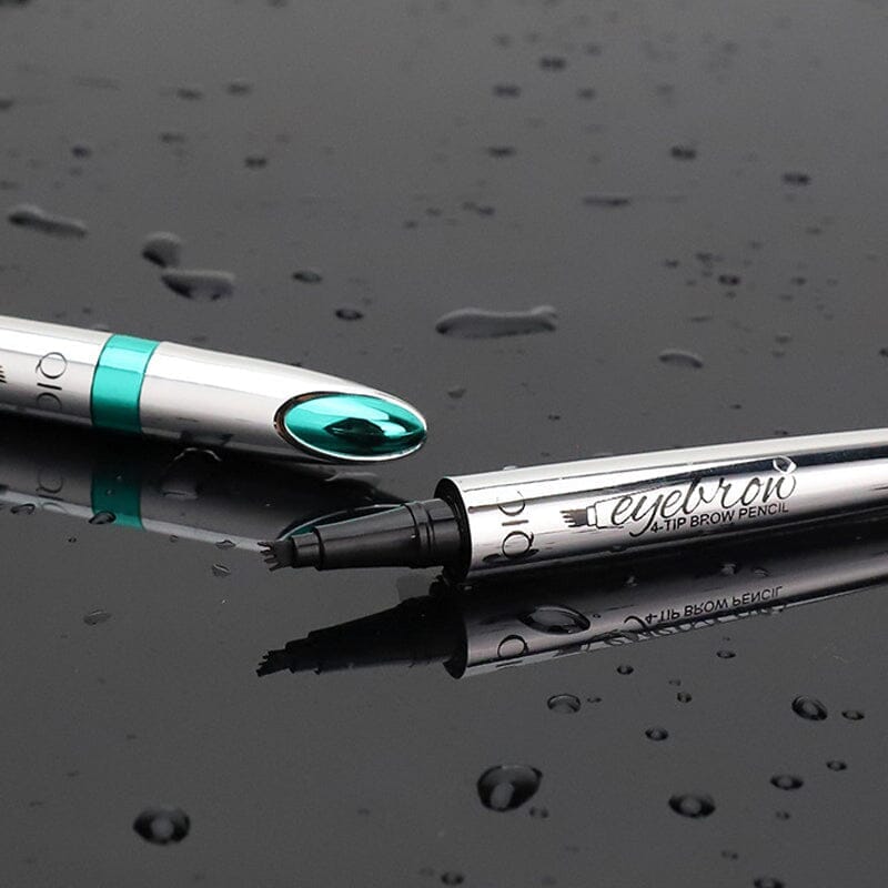 Davy | Waterproof 3D Microblading Eyebrow Pencil with 4 Fork Tips