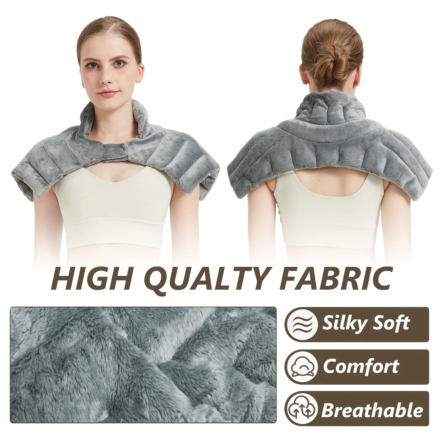Davy | Weighted Microwave Heating Pad – Comfort and Relaxation for Neck and Shoulders