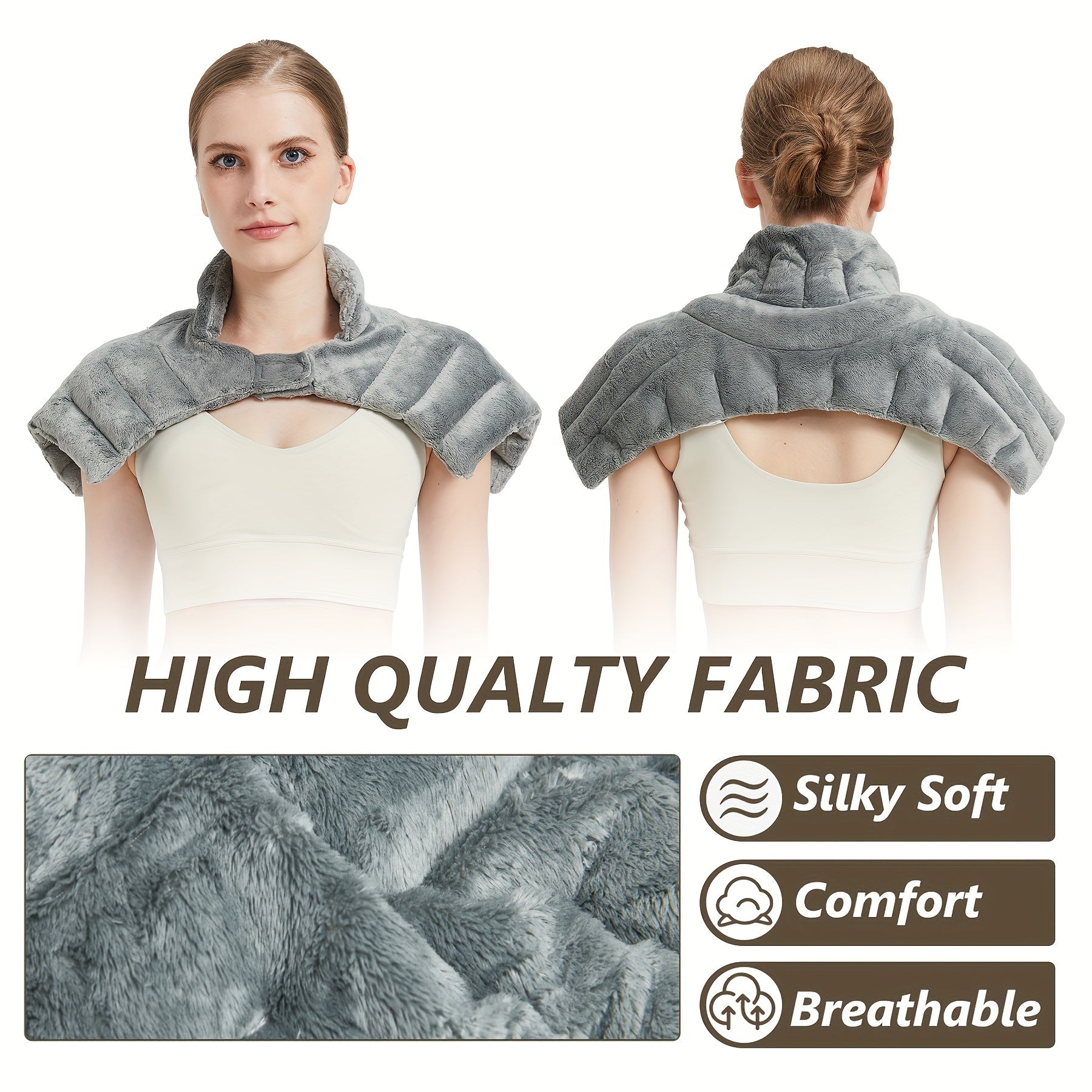 Davy | Weighted Microwave Heating Pad – Comfort and Relaxation for Neck and Shoulders