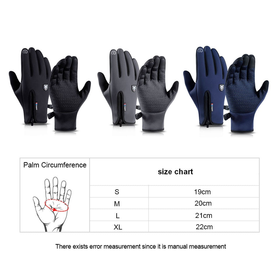 Davy | Winter Waterproof Thermal Touchscreen Gloves