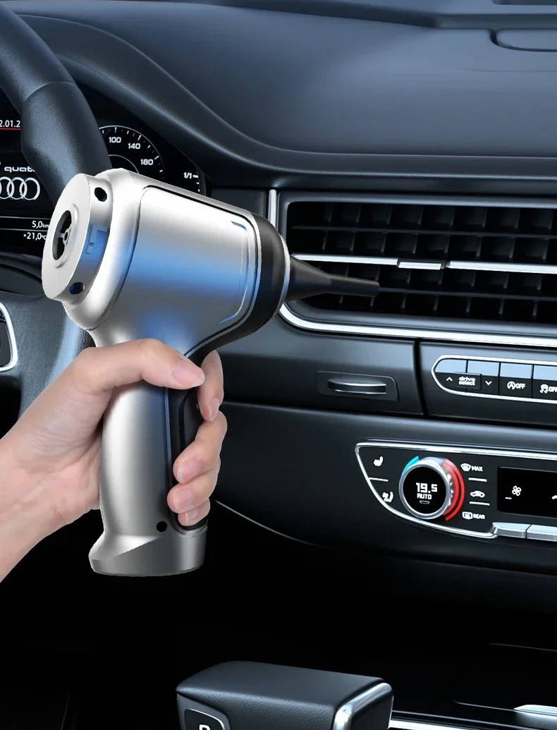 Davy | Wireless Car Vacuum Cleaner with 95000PA Suction Power – Lightweight & Quiet