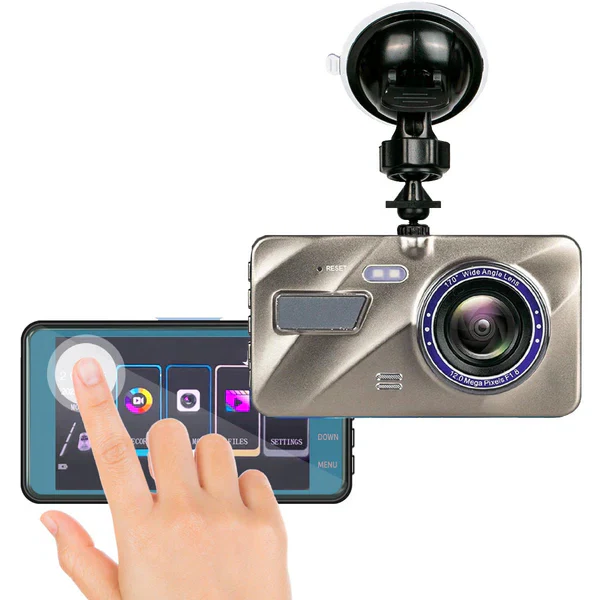 Davy | Wireless Front And Rear Dash Cam Dashboard Camera For Car With Night Vision