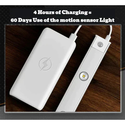 Davy | Wireless LED Light with Motion Sensor | Rechargeable, Dimmable & 3 Colors
