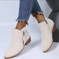 Davy | Women's Ankle Boots with Side Zipper