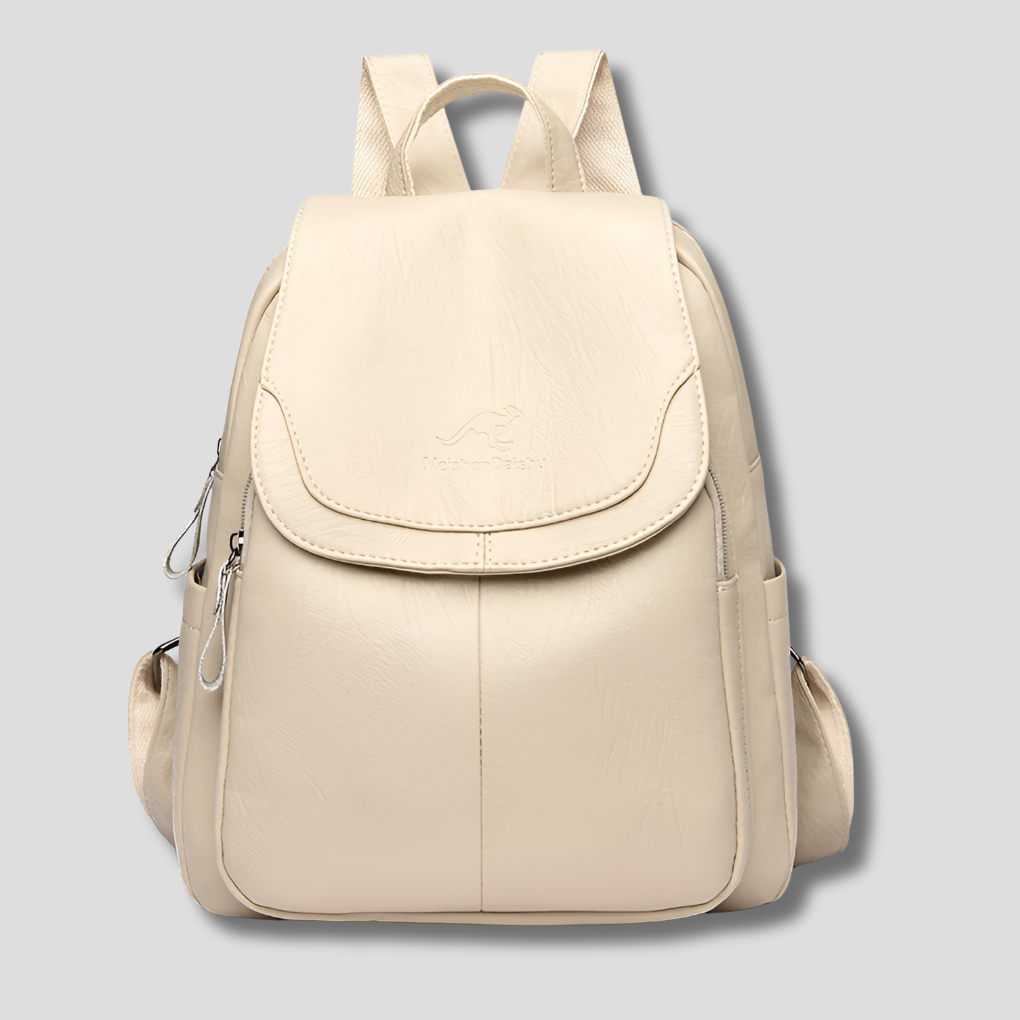 Davy | Women's Anti-Theft Backpack with Embossed Detail