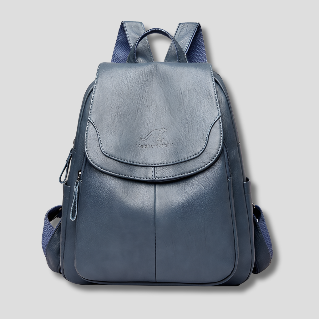 Davy | Women's Anti-Theft Backpack with Embossed Detail