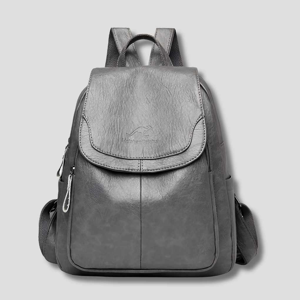 Davy | Women's Anti-Theft Backpack with Embossed Detail