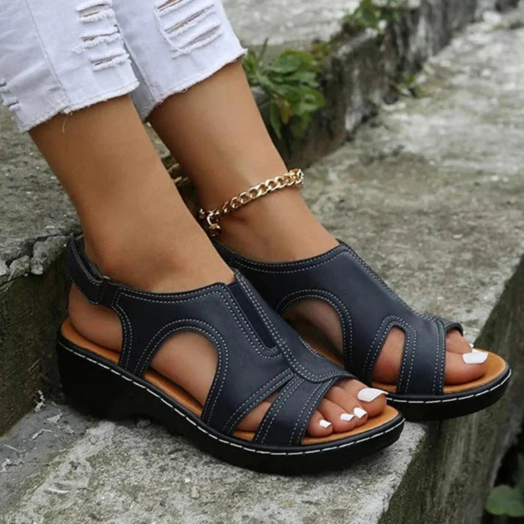 Davy | Women's Arch Support Platform Sandals