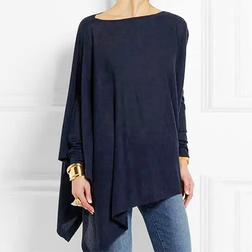 Davy | Women's Asymmetrical Long Sleeve Top