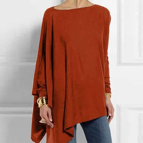 Davy | Women's Asymmetrical Long Sleeve Tunic