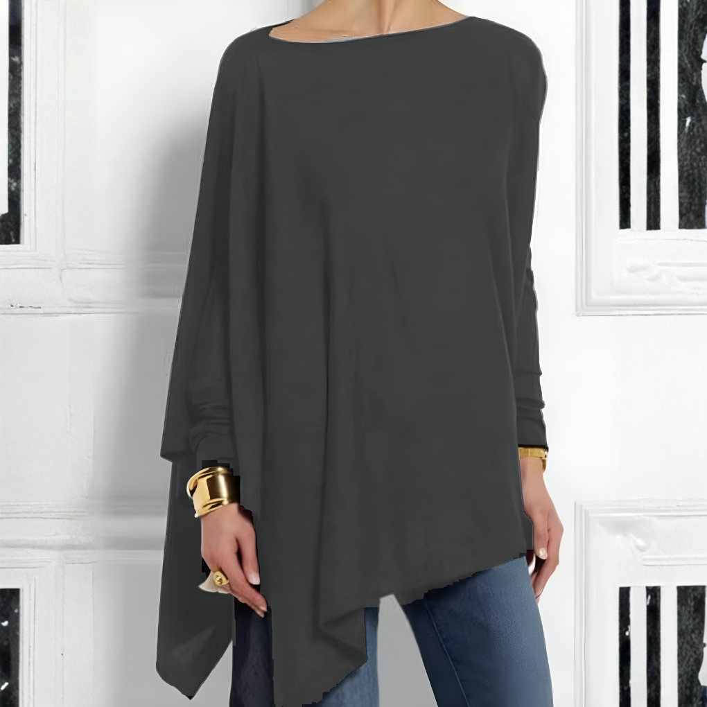 Davy | Women's Asymmetrical Long Sleeve Tunic
