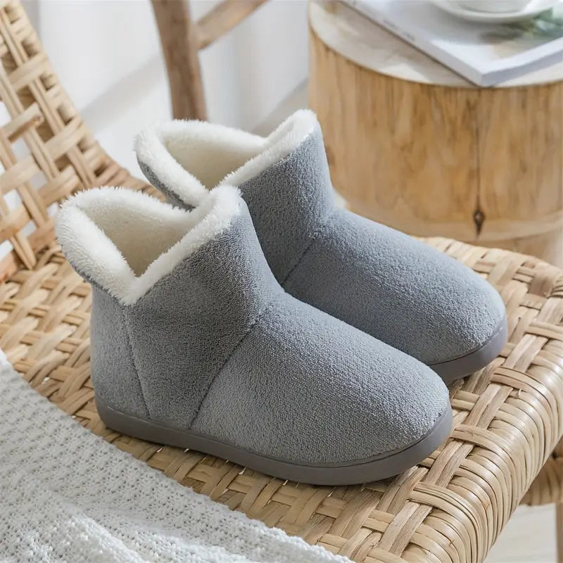 Davy | Women's Bootie Slippers with Cozy Fleece Lining