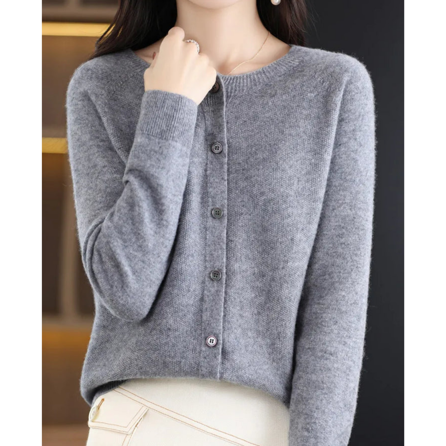 Davy | Women's Button Cardigan Sweater