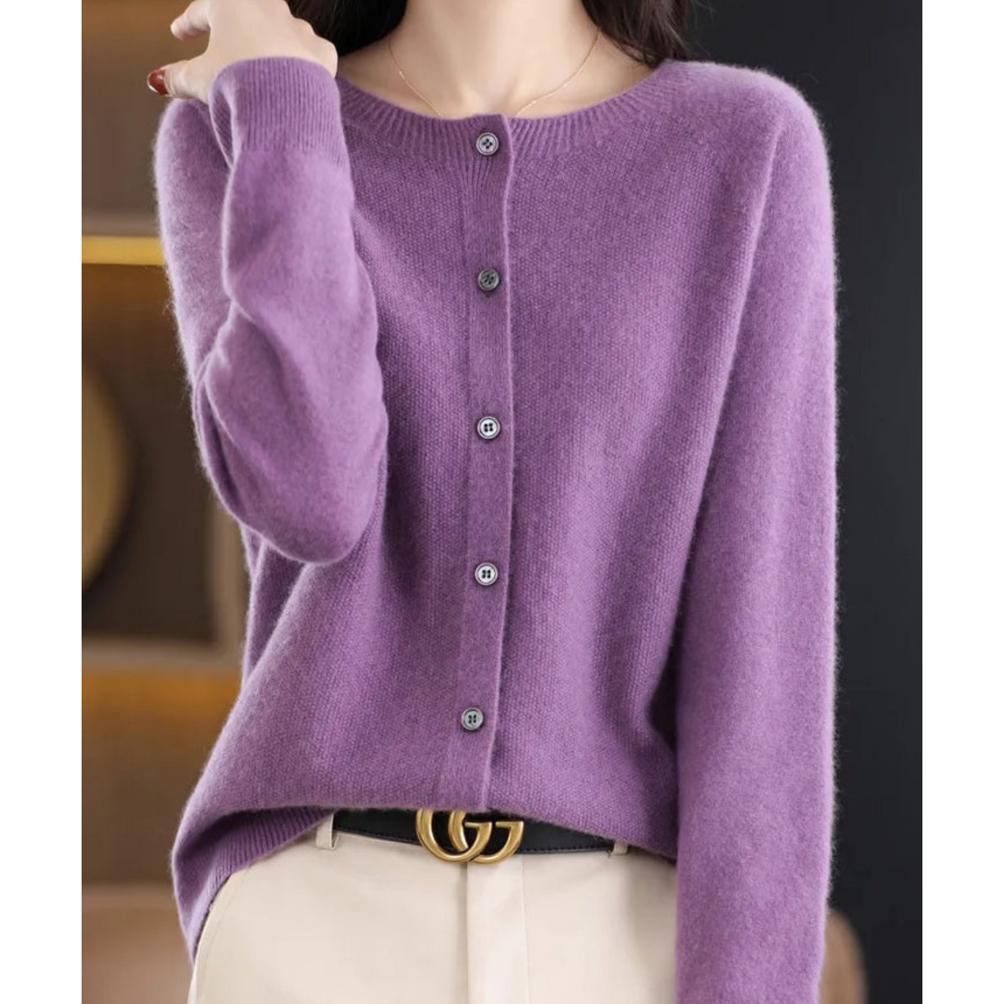 Davy | Women's Button Cardigan Sweater