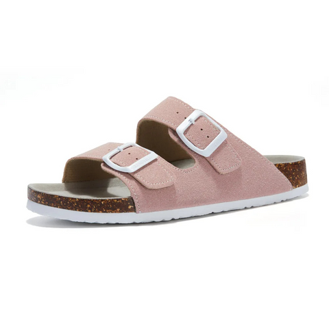 Davy | Women's Comfort Slides with Cork Footbed