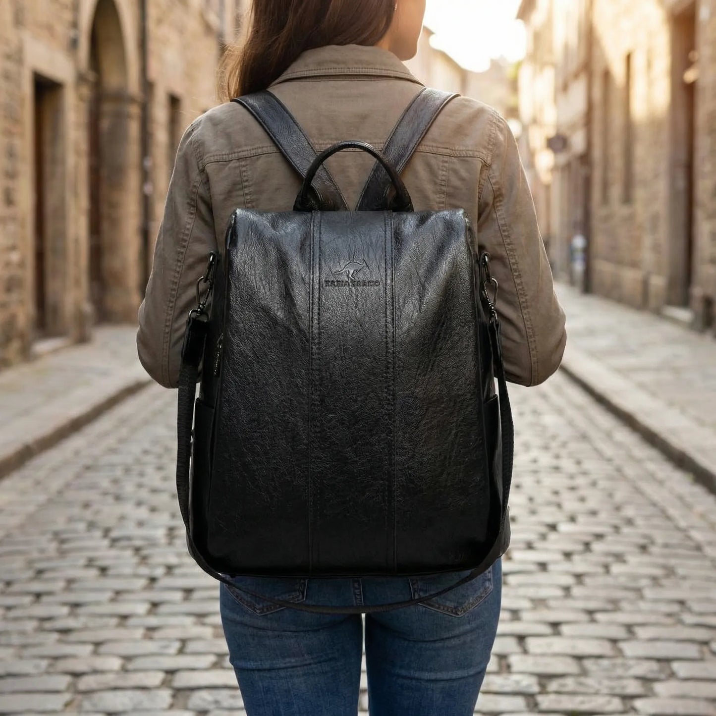 Davy | Women's Convertible Anti-Theft Backpack