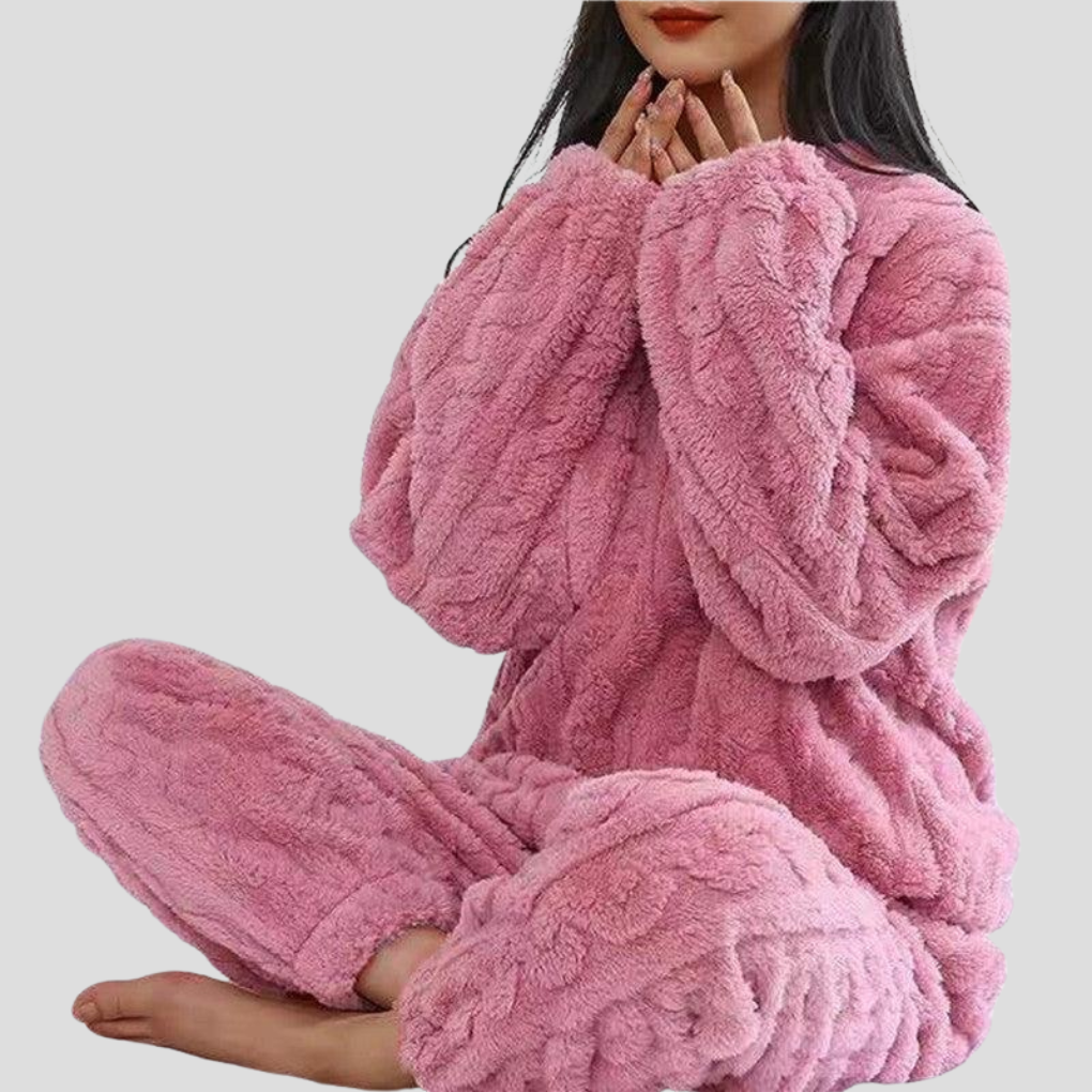 Davy | Women's Cozy Textured Pajama Set