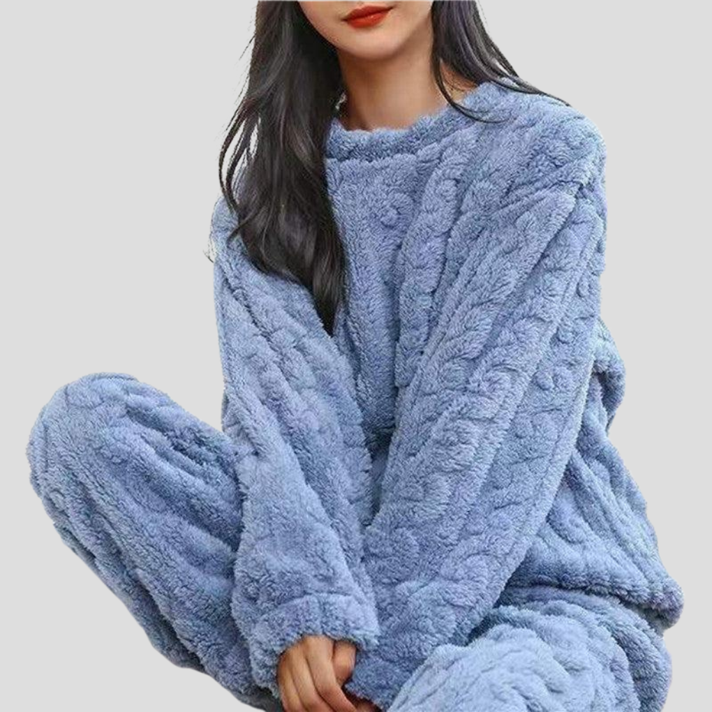 Davy | Women's Cozy Textured Pajama Set