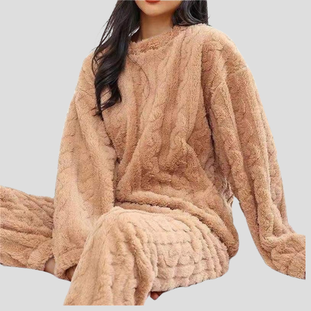 Davy | Women's Cozy Textured Pajama Set