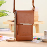 Davy | Sac bandoulière pour téléphone avec poche tactile pour femme