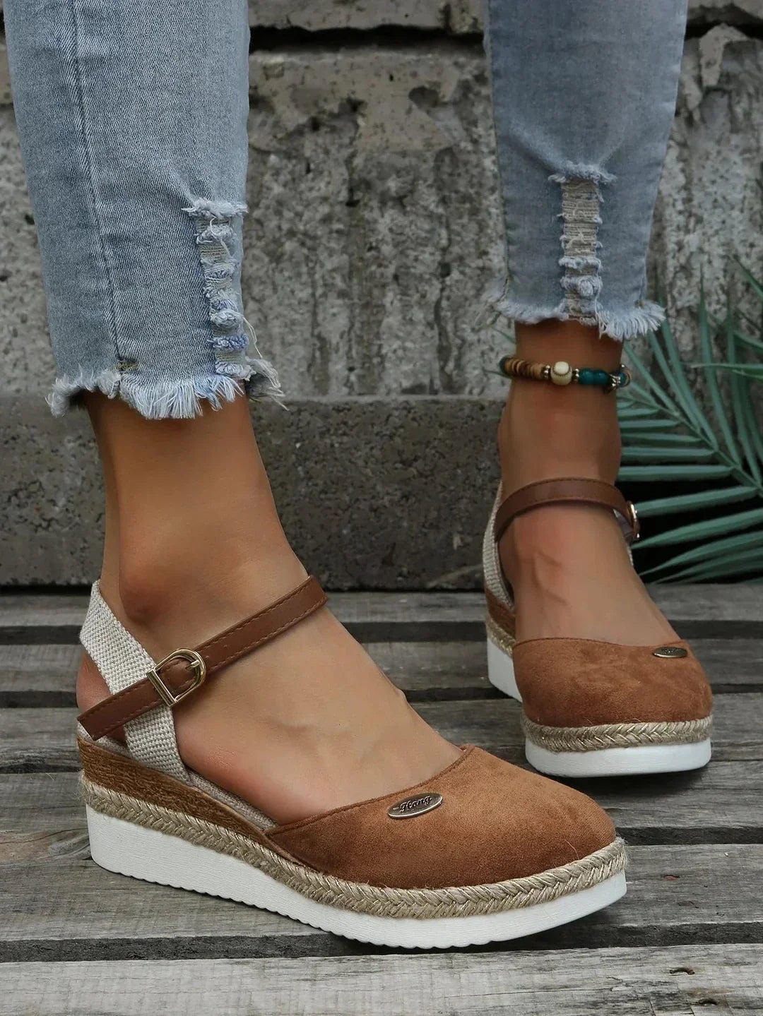 Davy | Women's Espadrille Wedge Sandals
