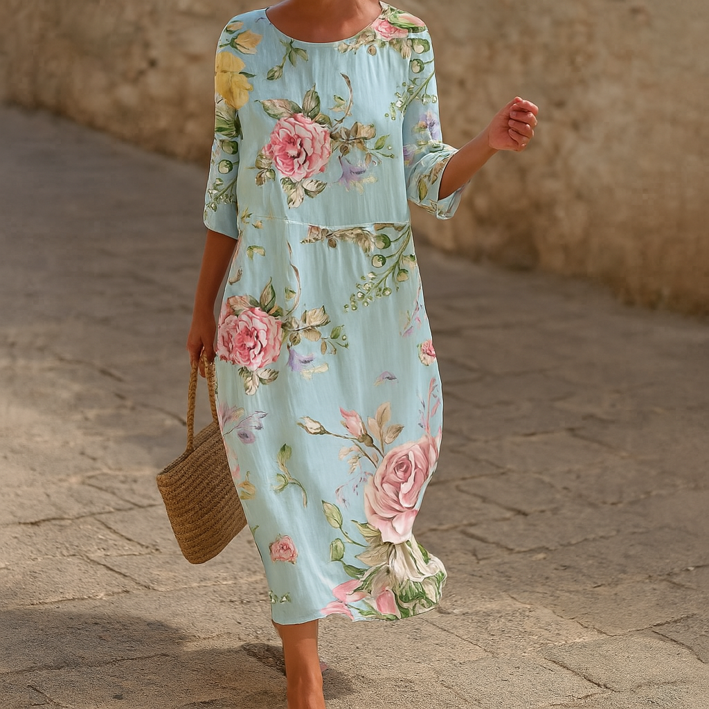 Davy | Women's Floral Midi Dress