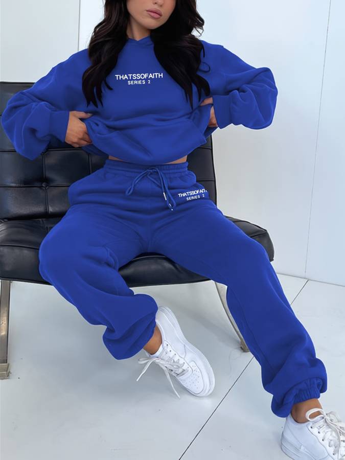 Davy | Women's Hoodie and Jogger Set with Drawstring Waist