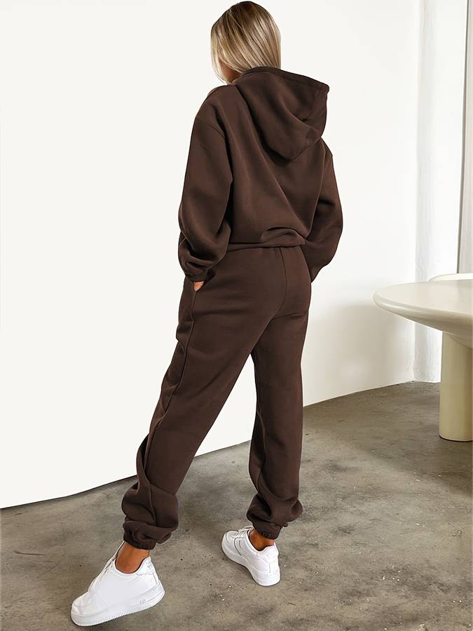 Davy | Women's Hoodie and Jogger Set with Drawstring Waist