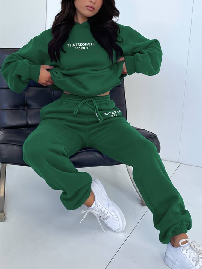 Davy | Women's Hoodie and Jogger Set with Drawstring Waist