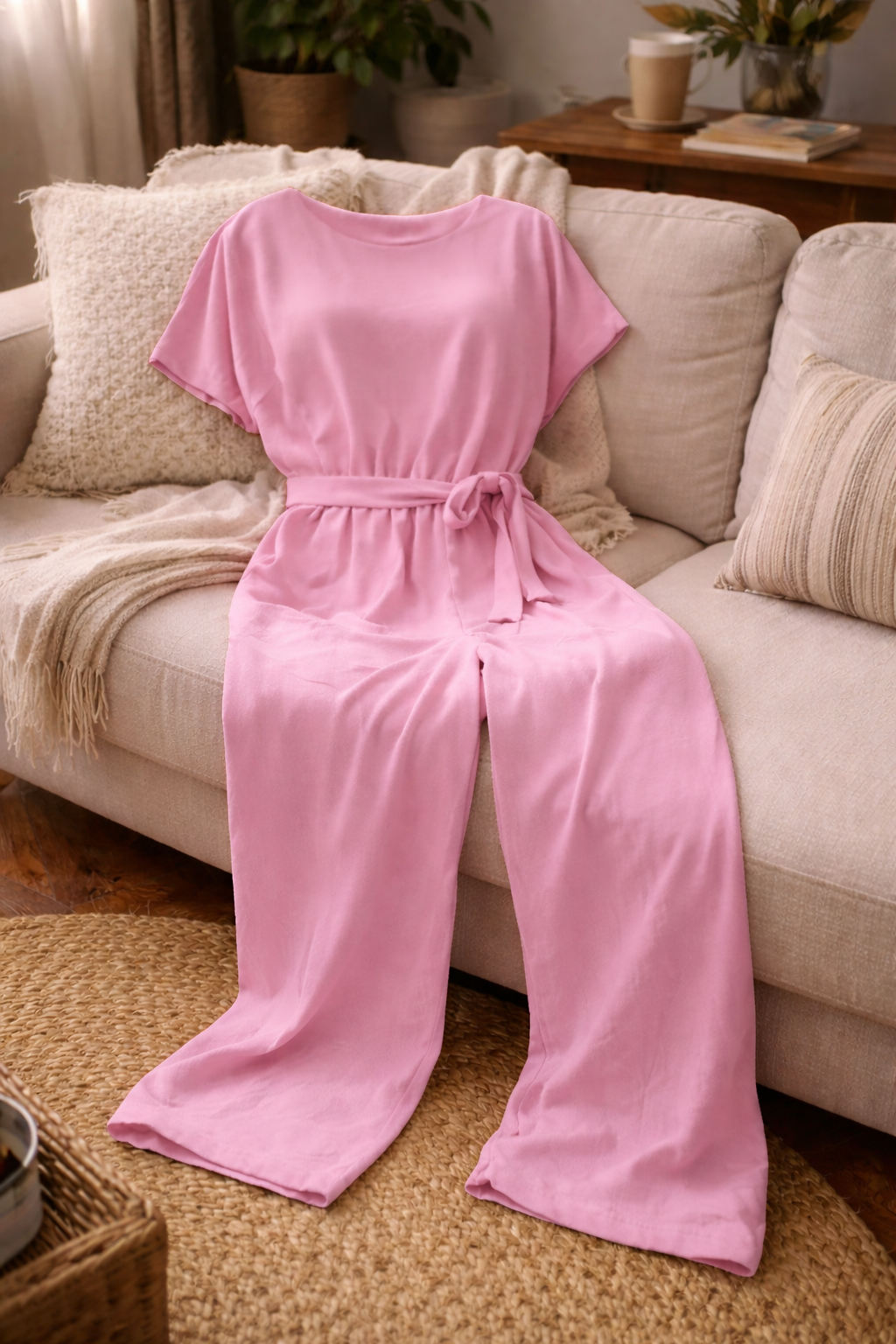 Davy | Women's Jumpsuit Wide Cut with Belt