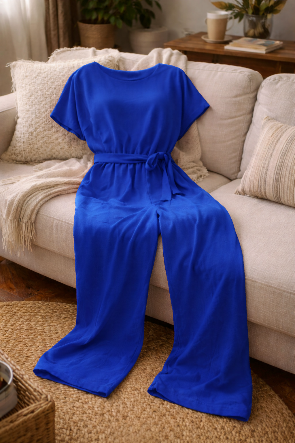 Davy | Women's Jumpsuit Wide Cut with Belt