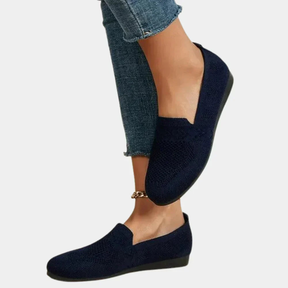 Davy | Women's Knit Loafers Breathable Slip-On Shoes