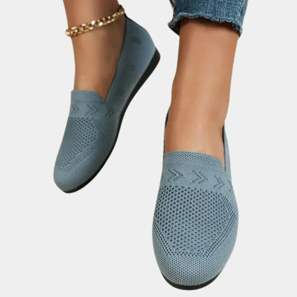 Davy | Women's Knit Loafers Breathable Slip-On Shoes