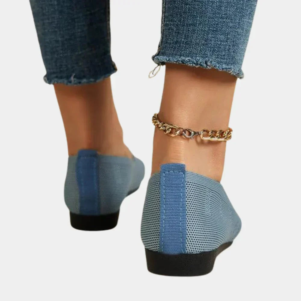 Davy | Women's Knit Loafers Breathable Slip-On Shoes