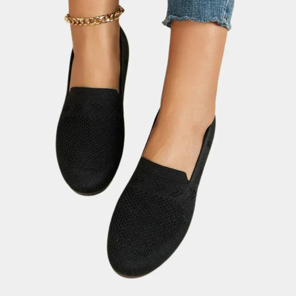 Davy | Women's Knit Loafers Breathable Slip-On Shoes
