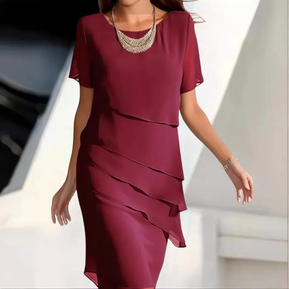 Davy | Women's Layered Midi Dress