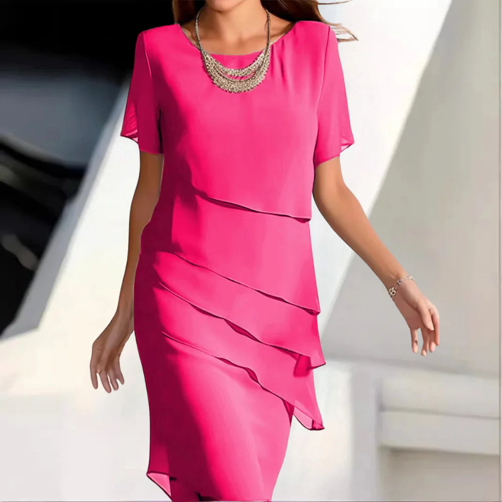 Davy | Women's Layered Midi Dress