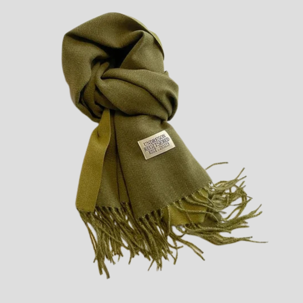 Davy | Women's Long Scarf with Fringe Detail